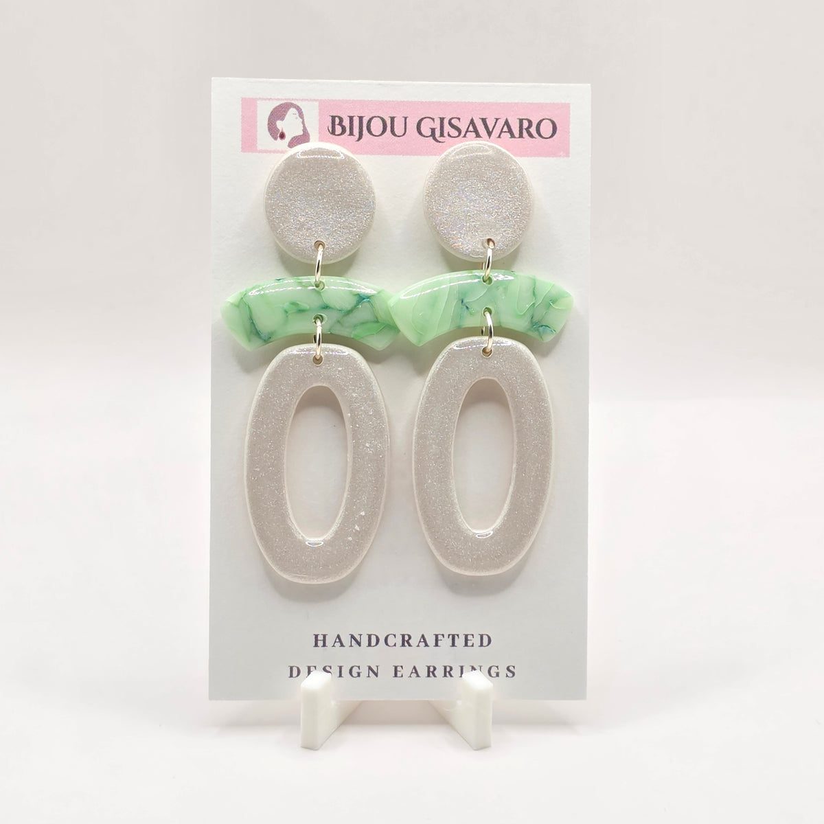 Statement Oorbellen Mint Aurora