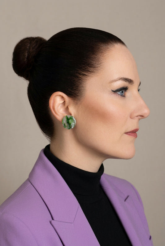 Statement Oorbellen Jade