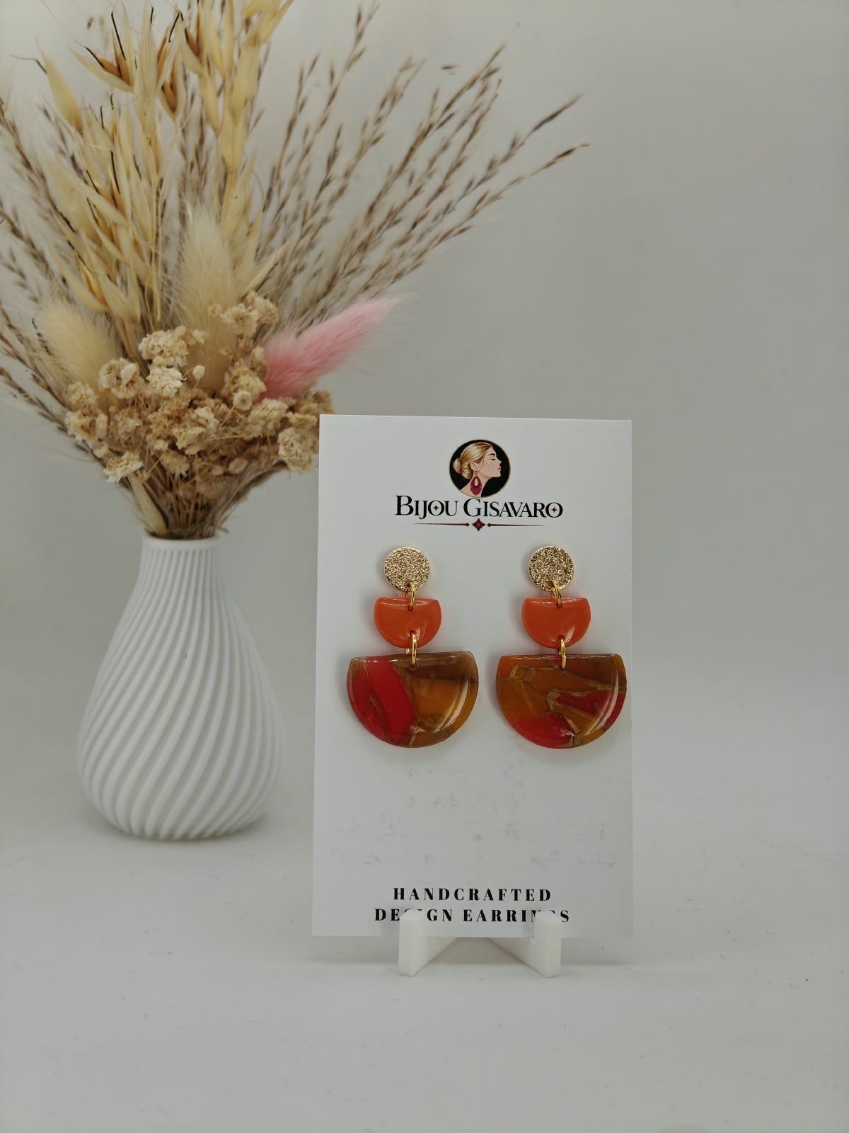 Statement Oorbellen Amber Luna