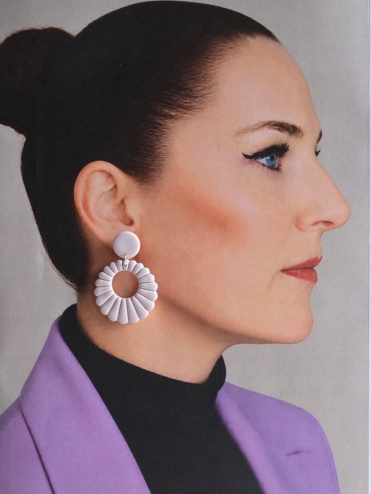 Statement Oorbellen Soft Blossom
