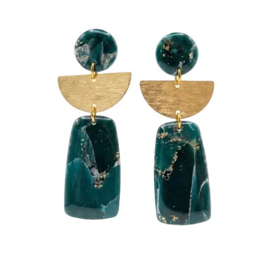 Statement Oorbellen Midnight Ocean