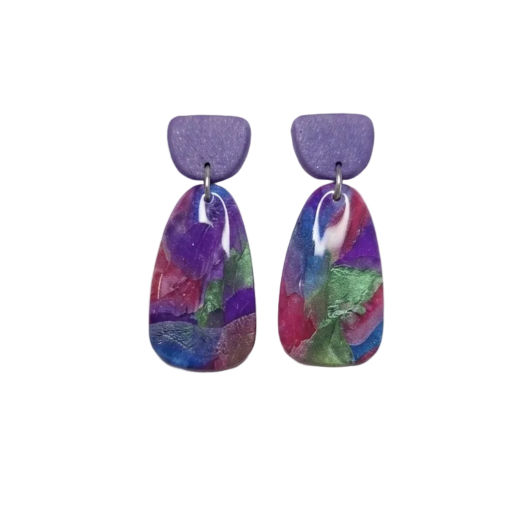 Amethyst Golden Waves