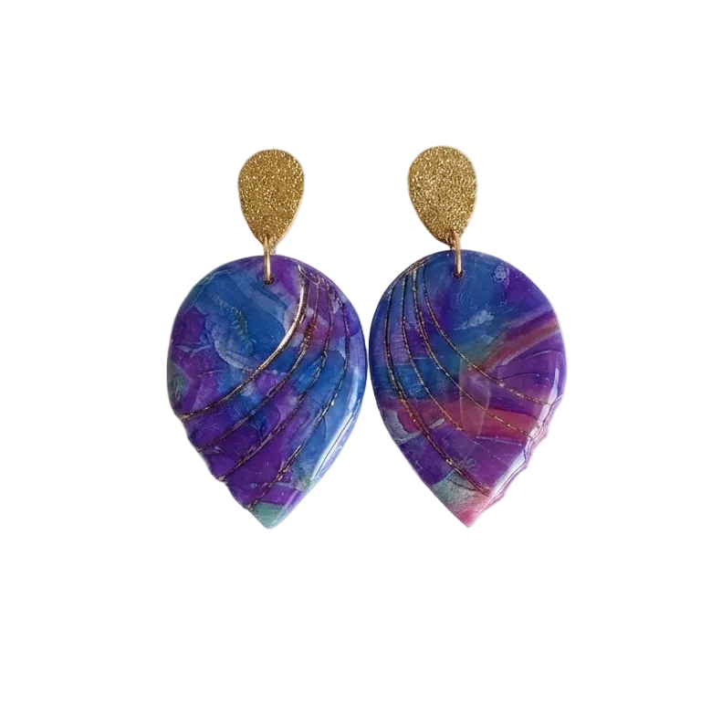 Amethyst Golden Waves