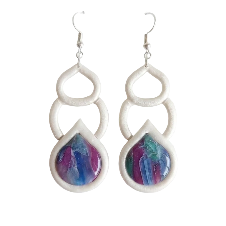 Amethyst Golden Waves