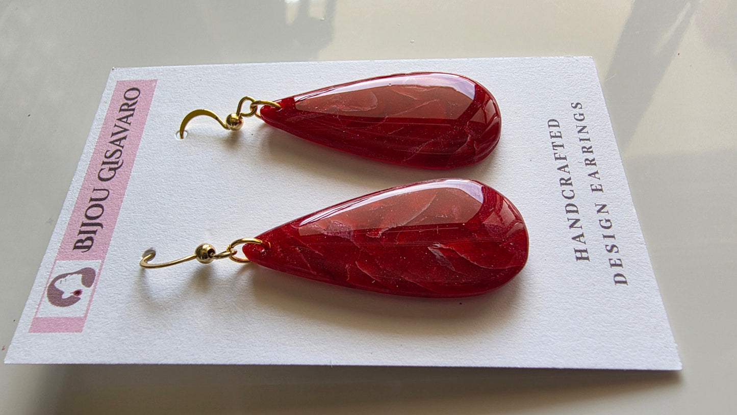 Bordeaux Elegance Sieradenset