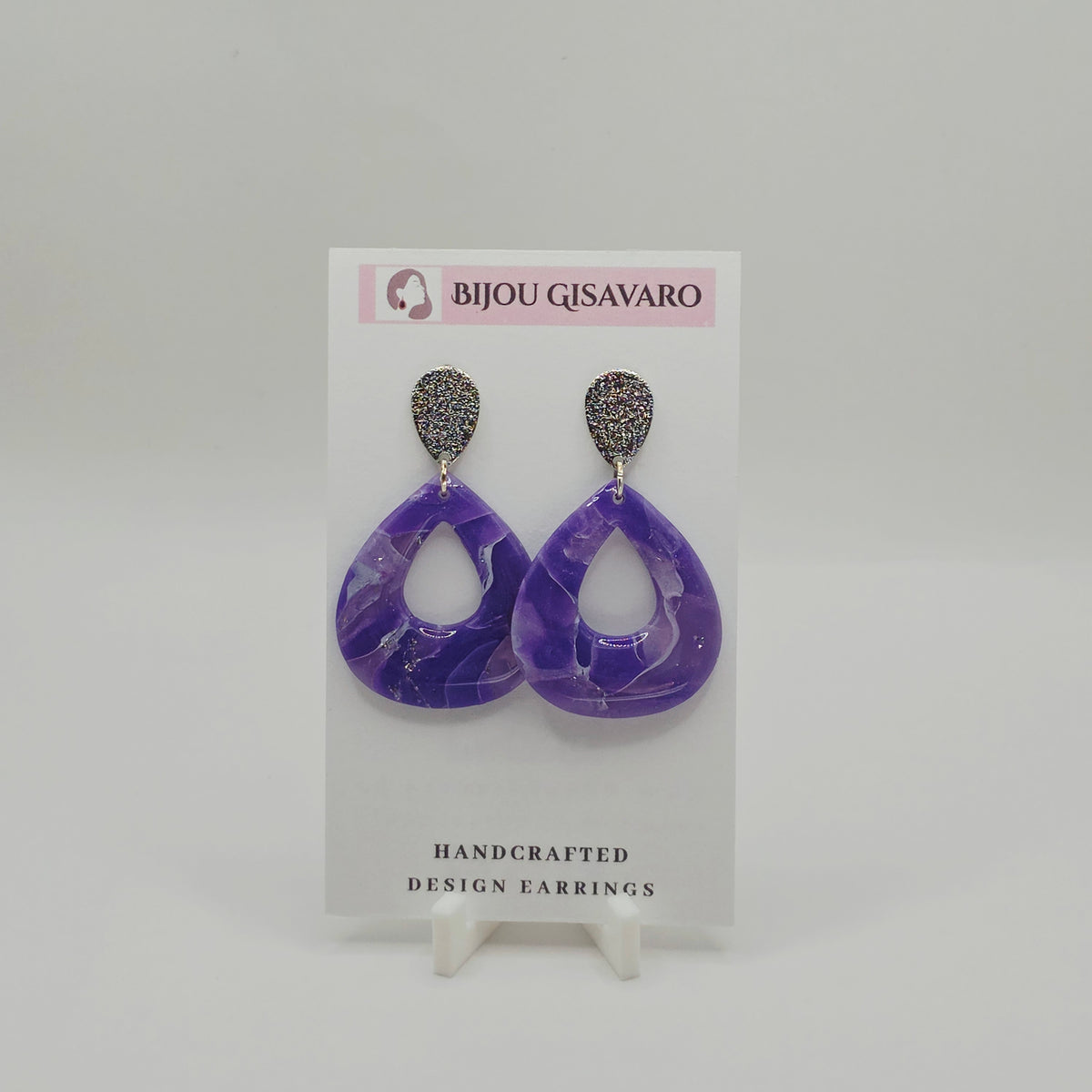 Statement Oorbellen Lavender Essence