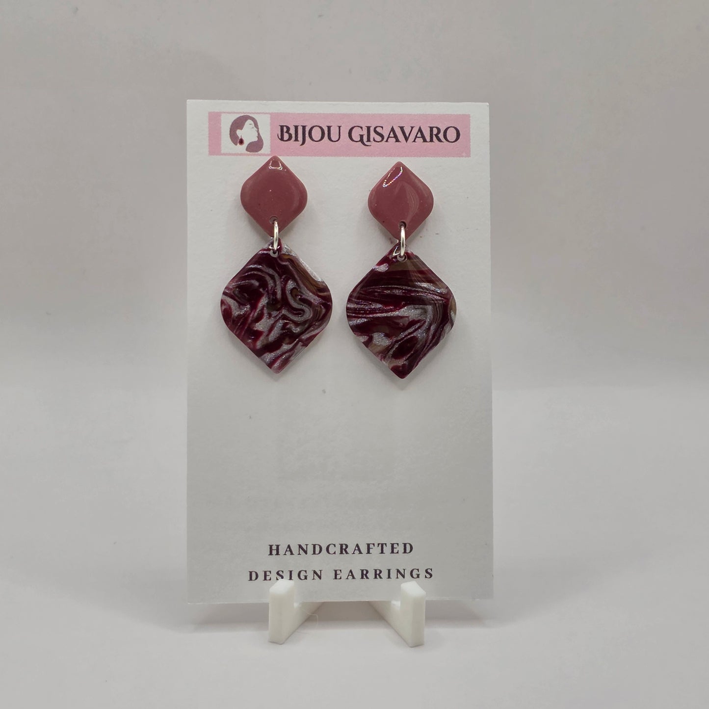 Burgundy Marble