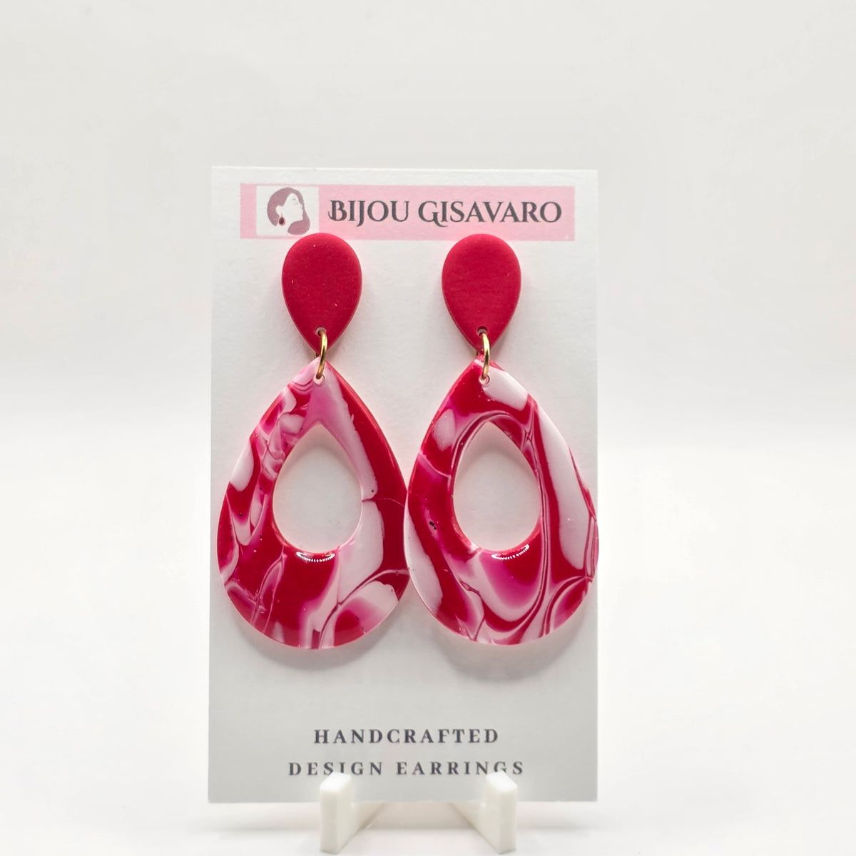 Ruby Blush Teardrop