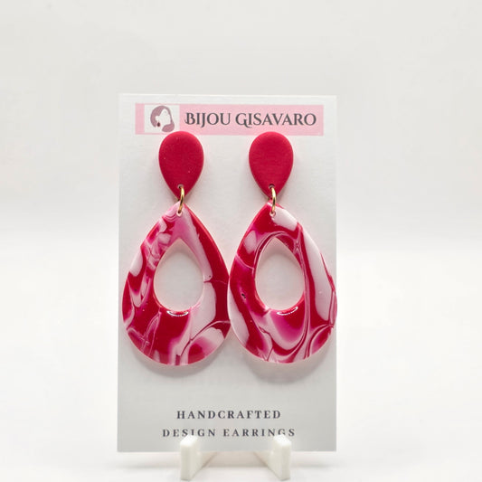 Ruby Blush Teardrop