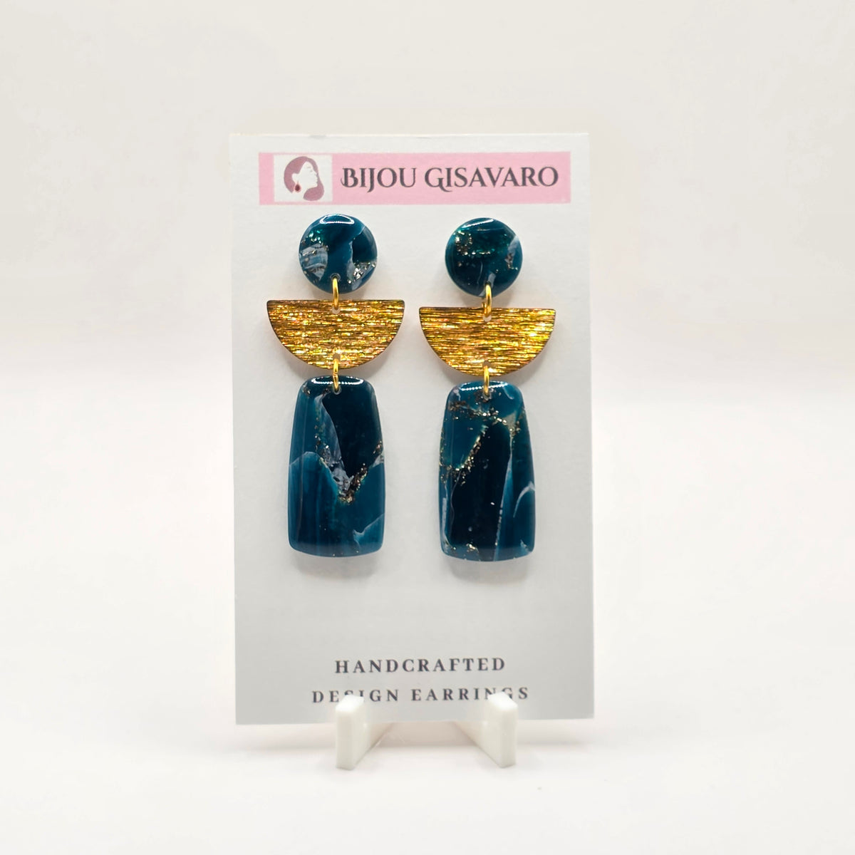 Statement Oorbellen Midnight Ocean