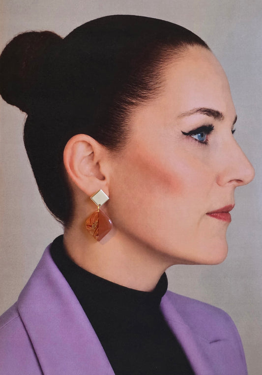 Statement Oorbellen Coral Muse