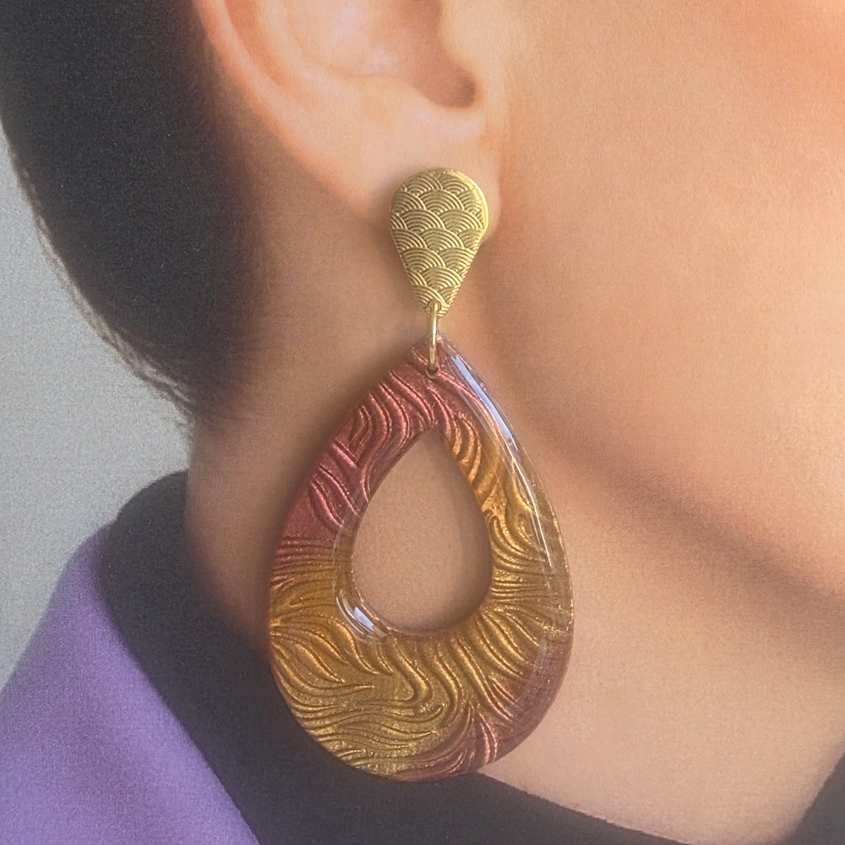 Statement Oorbellen Unique Muse