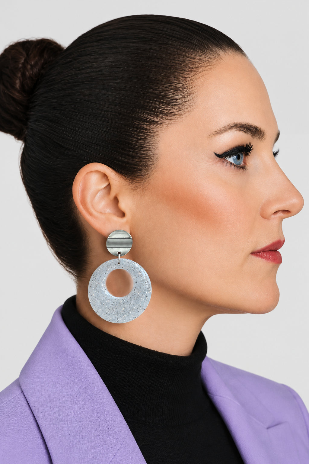 Statement Oorbellen Snow Sparkle