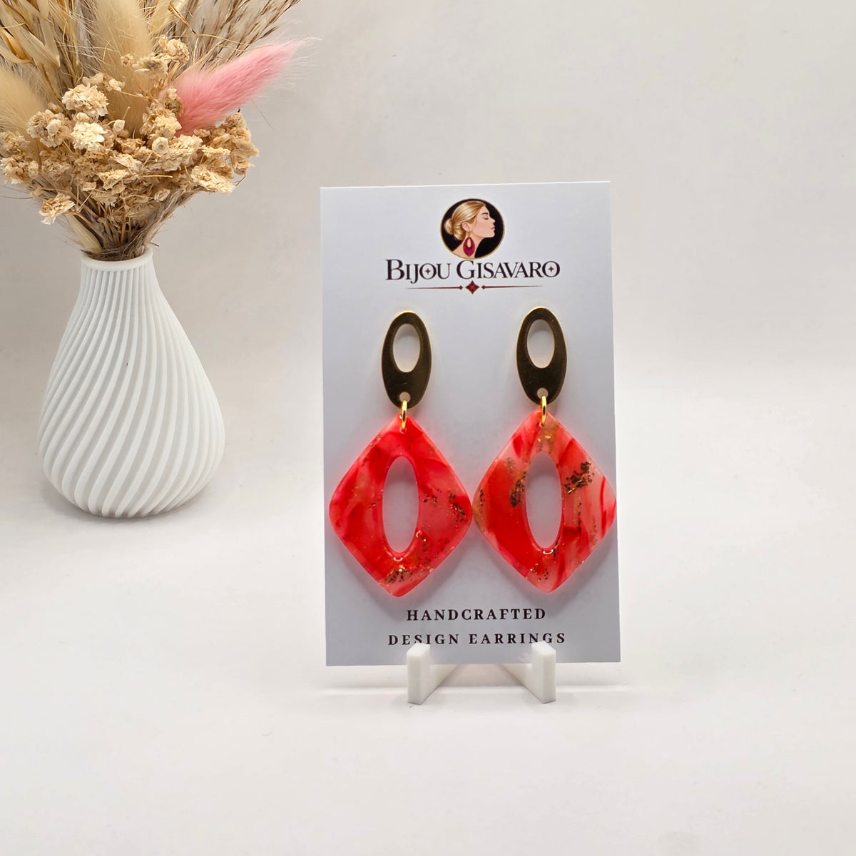 Statement Oorbellen Ruby