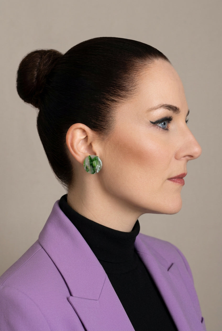Statement Oorbellen Jade