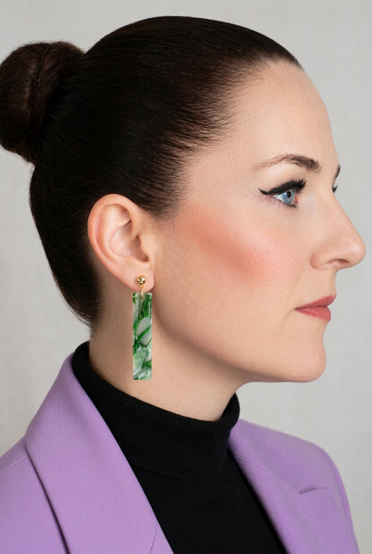 Statement Oorbellen Linea Verde