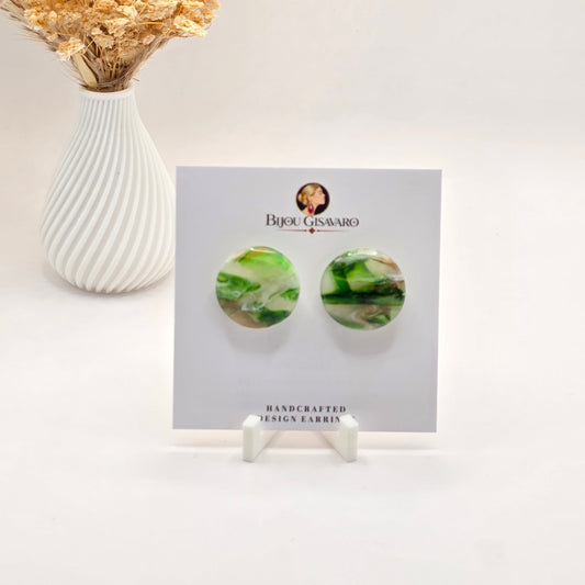 Statement Oorbellen Jade
