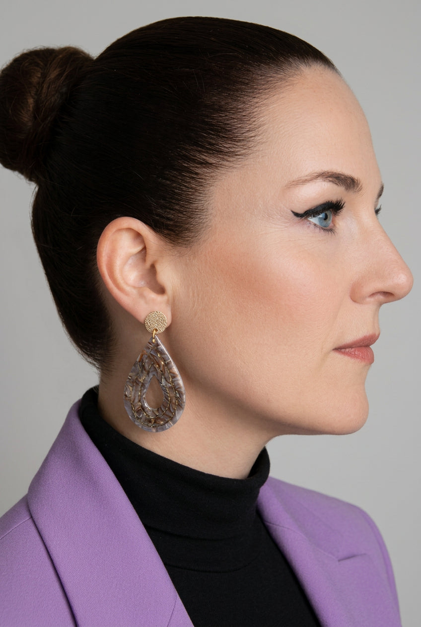Statement Oorbellen Earth Radiance